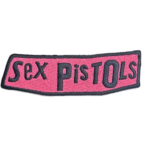 the sex pistols standard patch logo by the sex pistols sppat05