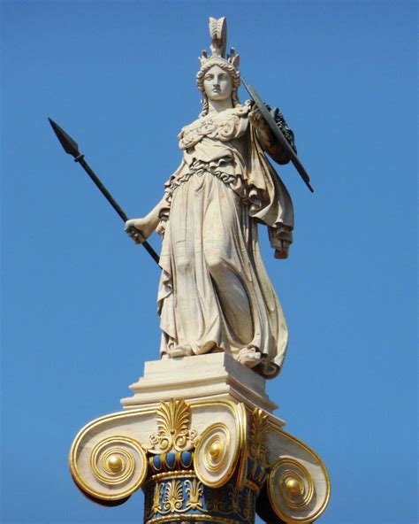 Athena Minerva Greek Goddess Of Wisdom And War Greek Gods And