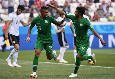 Last Second Goal Gives Saudi Arabia Stunning World Cup Win Over Egypt