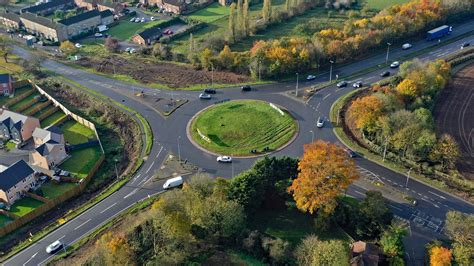 riseholme roundabout improvements  start early