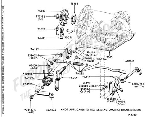 ford  transmission diagram