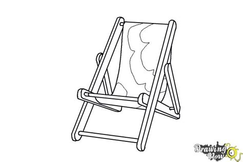 draw  beach chair drawingnow