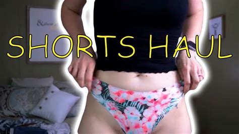 Shorts Try On Haul Thong Haul 2019 Youtube