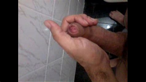 Uncut Cock Cuming In Public Bathroom