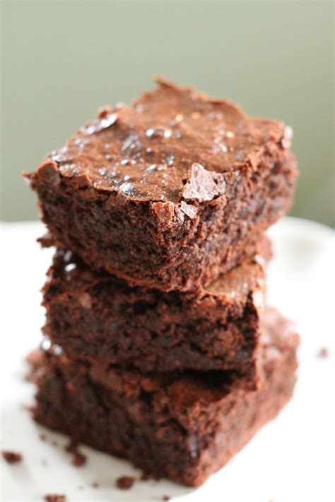 healthier chocolate brownies