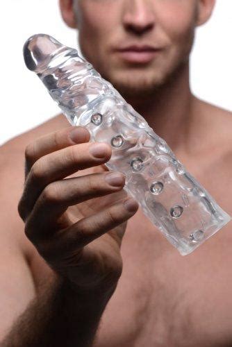 3 inches clear enhancer sleeve penis extension on literotica