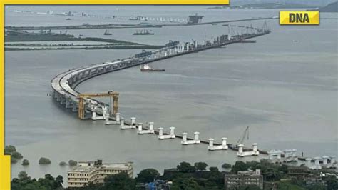 mumbai trans harbour link indias longest sea bridge  pioneer open