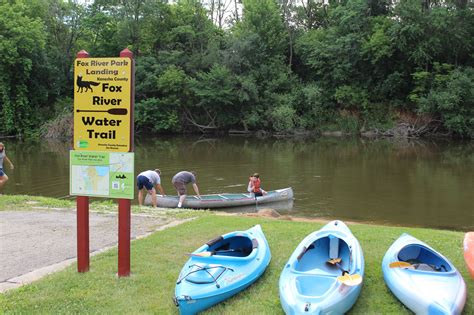 fox river water trail kenosha county wi official website