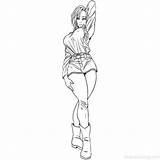 Dbz Lineart Xcolorings sketch template