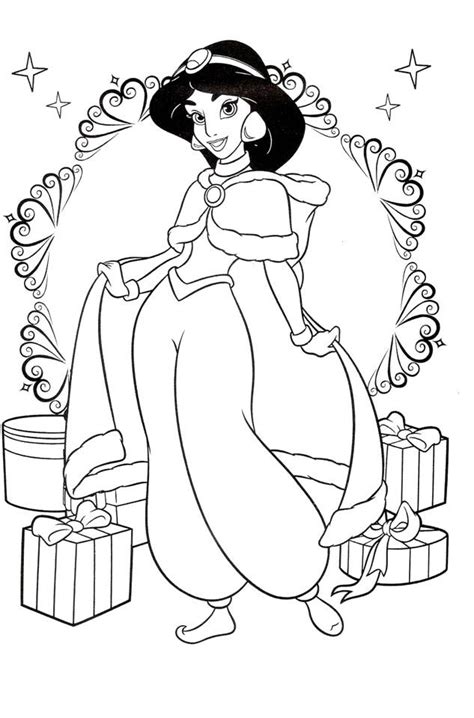 princess jasmine coloring pages coloring home