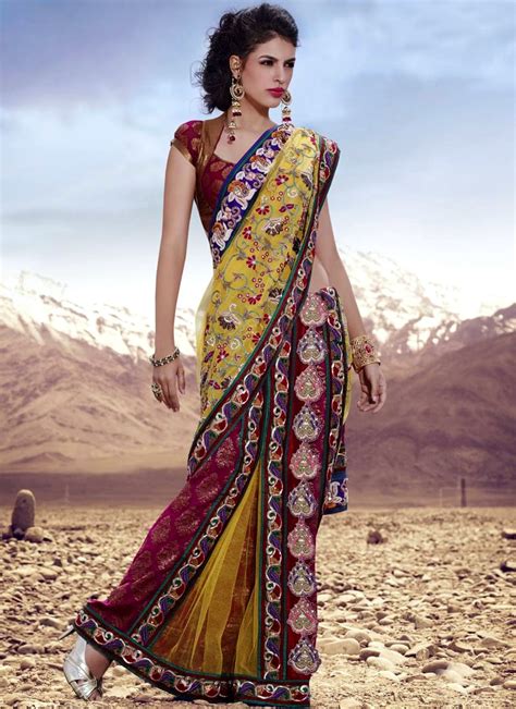 latest saree collection 2013 by indian online fashion