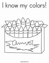 Coloring Colors Know Print Ll sketch template