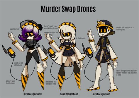 murder swap drones  xxayloverxx  deviantart