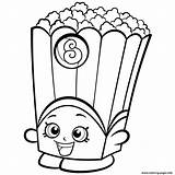 Popcorn Coloring Pages Corn Shopkins Print Box Search Again Bar Case Looking Don Use Find Top sketch template