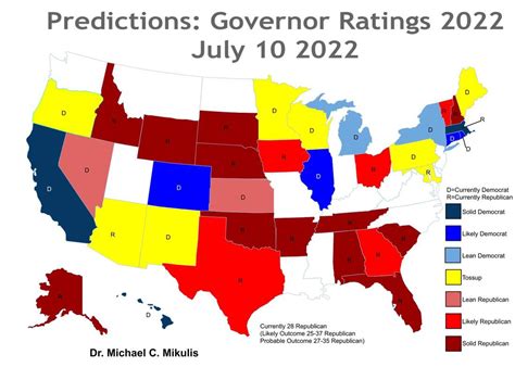 Dr Mikes Election Forecasts Trust Me Im A Doctor Governor 2022