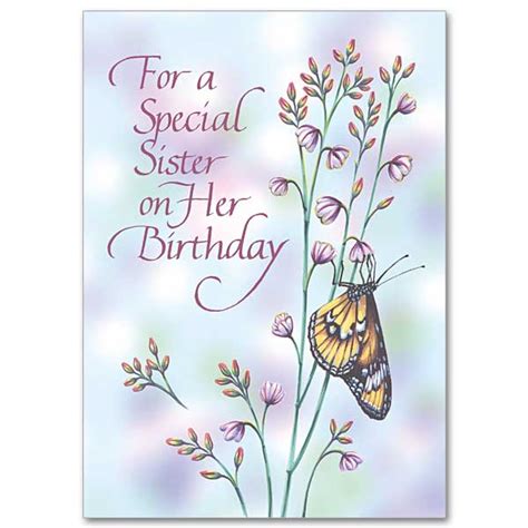 free printable happy birthday card six clever sisters little sister