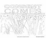 Coloring Consent sketch template