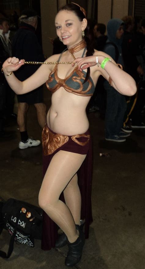 Sexy Princess Leia Slave Girl Cosplay From Starwars At