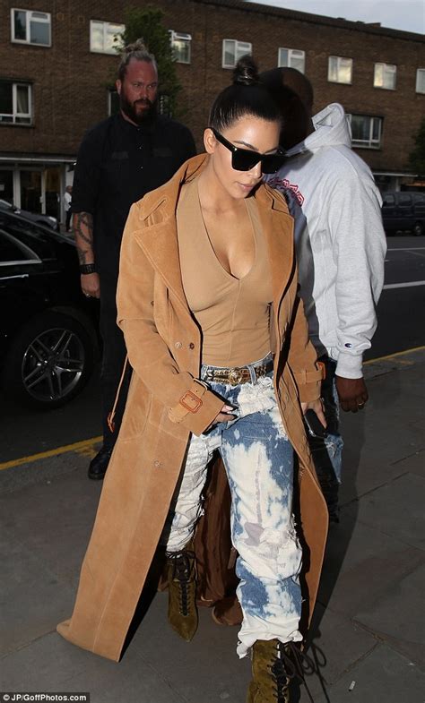 kim kardashian dons choker with the word sex at vivienne westwood s london boutique daily