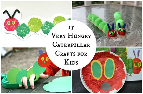 hungry caterpillar crafts  kids
