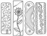 Coloring Pages Bookmarks Printable Color Printables Book Bookmark Adult Classroomdoodles Doodles Kids Reading Make Cute Classroom Diy Doodle Fun Print sketch template