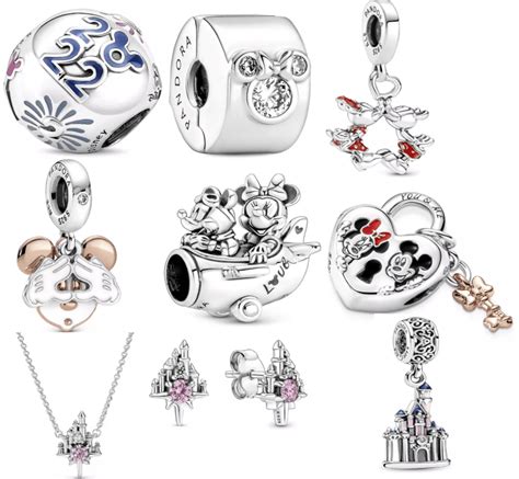 disney pandora charms  jewelry pieces