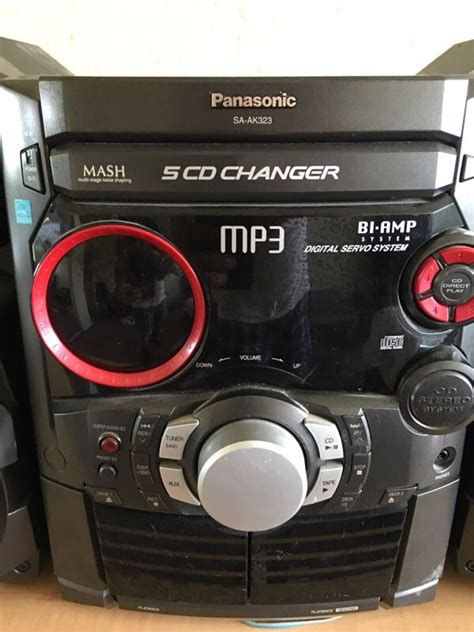 panasonic  cd changer digital stereo system musical instruments