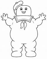 Marshmallow Man Stay Ghostbusters Puft Coloring Pages Logo Drawing Draw Slimer Ghost Busters Kids Printable Colouring Halloween Drawings Puff Party sketch template