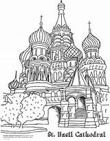 Cathedral Doodlesave Coloring sketch template