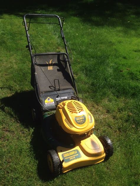 yardman  hp   propelled mower  sale  stanwood wa offerup