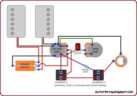 guitar wiring blog diagrams  tips double edged guitar wiring killswitches