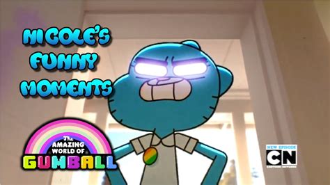 The Amazing World Of Gumball Nicole S Funny Moments