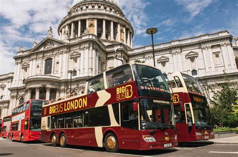 london big bus  original  open top  bus compared