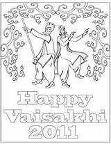 Coloring Vaisakhi Pages Colouring Baisakhi Sheets Bhangra Festival Dance Festivals Classroom Printable Happy Kids Printablecolouringpages sketch template