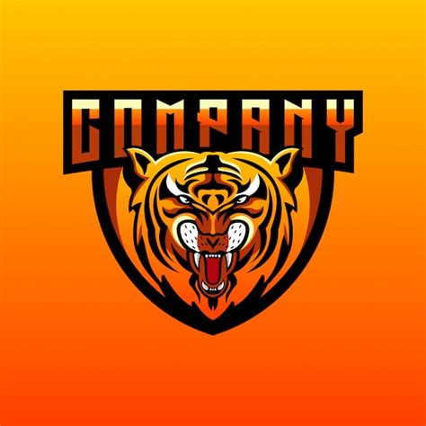 premium vector tiger logo design