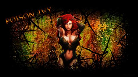 Sexy Babe Poison Ivy Comics Fantasy Wallpapers Hd