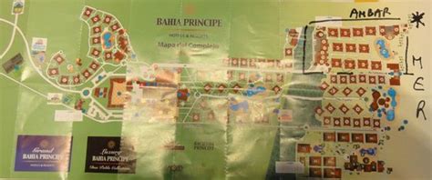 Resort Map Picture Of Luxury Bahia Principe Ambar