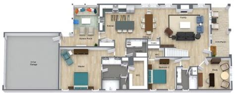 bedroom  story house plan