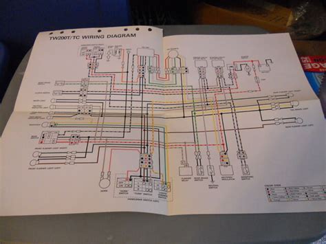 yamaha wiring diagram twt twtc ebay