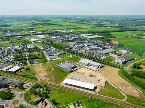 aerial view nxp semiconductors nijmegen gelderland netherlands