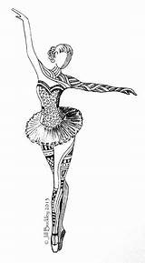 Mandala Zentangle Doodle Pages Ballet Dance Coloring Drawings Ballerina Drawing Sketches Designs Colouring Dancing Choose Board Plus Google sketch template