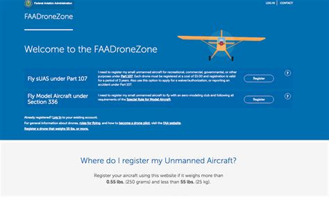 faa warning dont fall  drone registration scams