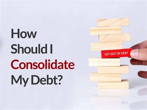 best ways to consolidate debt what re your options