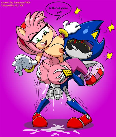 rule 34 2016 2017 adc1309 amy rose anthro armpits ass balls big eyes black nose breasts butt