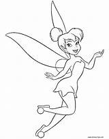 Tinkerbell Coloring Pages Bell Tinker Disney Fairy Fairies Printable Print Periwinkle Book Water Princess Silhouette Disneyclips Cartoon Google Pretty Drawing sketch template
