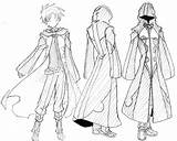 Cloak Manga Desenhar Desenho sketch template