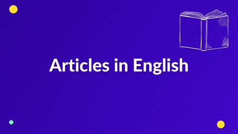 articles  english    rules  examples skygrammar