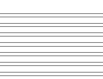 handwriting  tears lined paper horizontal  hartlow teaching