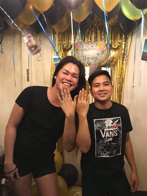 gay and lesbian couple in cebu makes it official with the help of