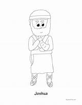 Joshua Coloring Sheet November Posted Size sketch template